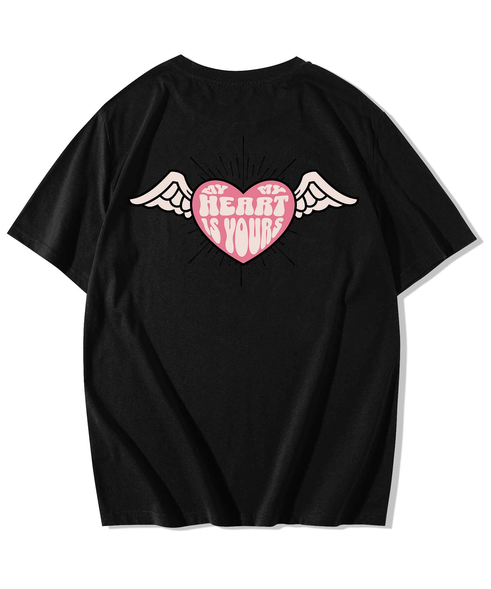 Alfaq My Heart is Yours Oversized T-Shirt - Alfaq